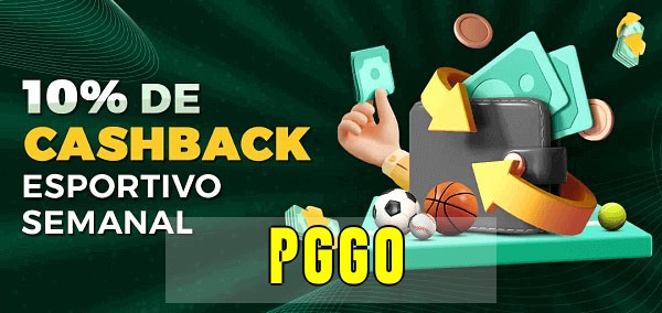 10% de bônus de cashback na pggo